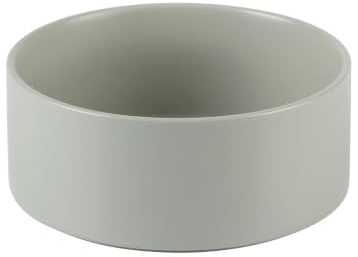 Havniva Keramik-Hundeschalen, 15,5 cm Futterschale und Wasserschale | Hundefutterschale für kleine Hunde, lebensmittelechtes Keramik, mit rutschfestem Gummiboden, spülmaschinengeeignet