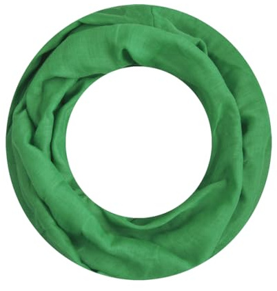 Majea Damen Loop Schal Alice – Leichter Ganzjahres-Schlauchschal schmal unifarben – 160x50cm Weicher Indoor & Büro Loop mit Viskose