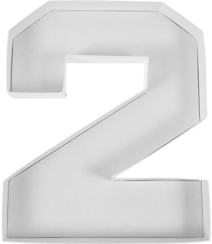 IMIKEYA Wedding Birthday Numbers Letters Candy Box Fillable Party Decorative Box Cupcake Container