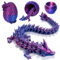 3D Gedruckter Dracheim Geheimnisvolle Drachen Spielzeug Realistische Realistische Beweglicher Drachen Figuren flexible Gelenke Weihnachten Heimdekoration Schreibtischspielzeug Heimbürodekoration