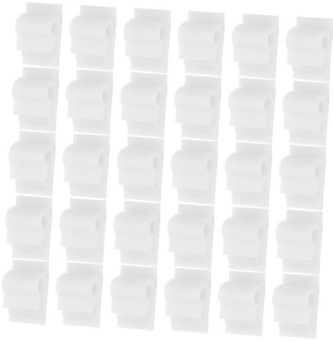 PartyKindom 200stücke Selbstklebende Kabelclips Organisieren Sie Ihre Kabel Mit Diesen Praktischen Klebeclips Für Effizientes Kabelmanagement Für Zuhause Und Büro