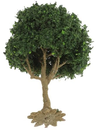 BESPORTBLE Arbre Modèle Paysager Miniature en Plastique et Fil, Design Réaliste et Haute Simulation pour Décoration de Table et Projets de Modélisme DIY