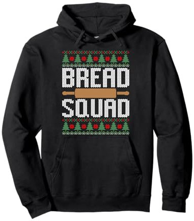 Rouleau à pâtisserie de Noël - Pain Baker - Ugly Sweater Sweat à Capuche