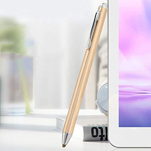 Soft Head Stylus für Tab //, Leichter Touchscreen -Stift, Tragbarer Digitaler Stift für 2018, Kumpel usw. (Gold)