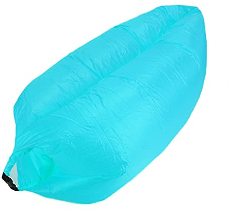 Annadue Aufblasbares Luftsofa, faltbar, Schlafsofa mit Aufbewahrungstasche für Hinterhof, Strand, Reisen, Camping, Picknick usw.
