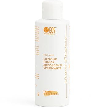 EOS NATURA Lozione Tonica Ricami d’Arancio – Addolcente, Vivificante - Completa la Pulizia - Viso, Occhi, Decollété - Arancia, Acque di Camomilla e Amamelide - Trame e Textures - Pro-Age - 150 ml