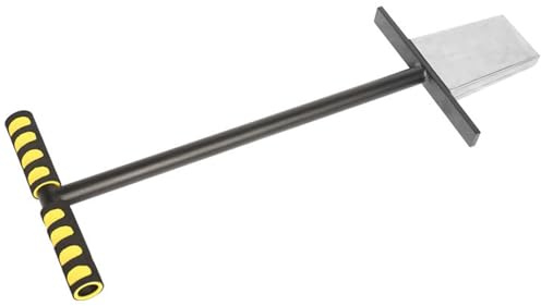 Sonde d'échantillonnage de sol, sonde de sol professionnelle en acier inoxydable, sonde de sol de golf, échantillonneur de carottes, profileur avec poignée et pédale, for échantillonnage de sol