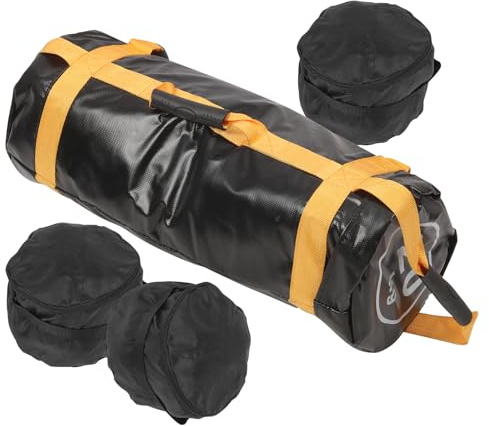 Hohopeti Sacco Pesi per Allenamento della Forza da 20 Kg in PVC Resistente Borsa da Allenamento per Uomo per Sollevamento Pesi e Palestra Attrezzatura per Esercizi Fitness Sacco