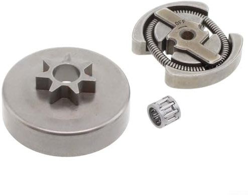 Kettensäge Ritzel Kupplungstrommel Ersatzteil für 36 41 136 137 141 142 235 240 Kompatible Modelle 350 351 352 370 371 390 420 Kommt mit Kupplungslager