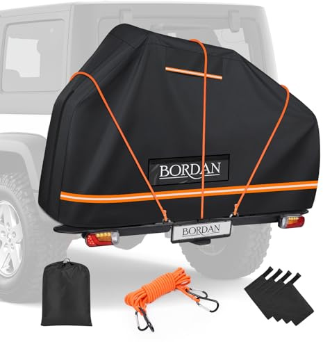 Bike Cover for 3 Bikes on Rack Bicycle Cover for Transport Outdoor Storage