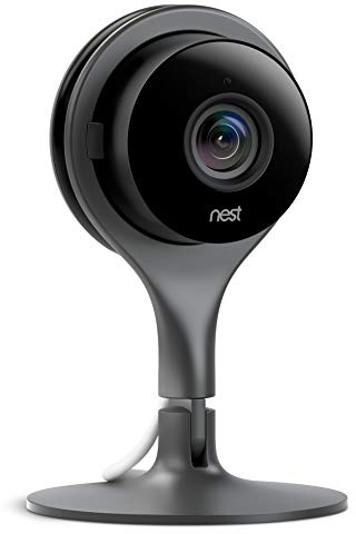 Google Nest Cam Indoor Negro, Seguridad sin complicaciones en tu móvil las 24 horas del día