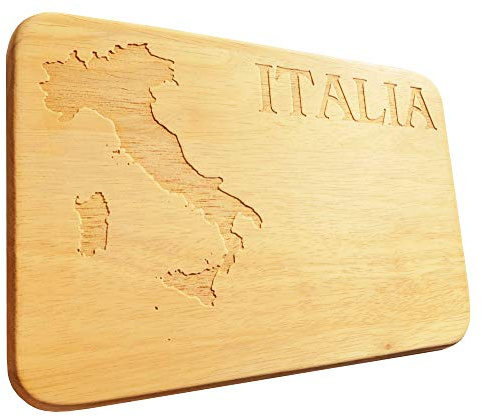 Brotbrett Italia Frühstücksbrett Italien Wunschtext