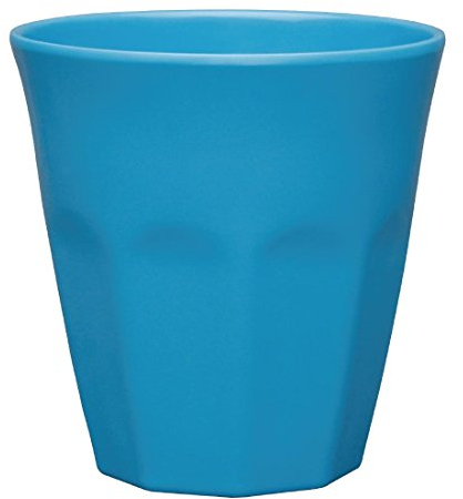 Olympia Kristallon cr344 vaso de melamina, 88 diámetro x 90 mm H, 290 ml, 10 ml, color azul