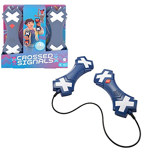 Mattel Games HCF41 – Crossed Signals familjespel med talande ljusstavar, kan spelas ensam eller i gruppen med upp till 4 spelare, leksaker från 8 år