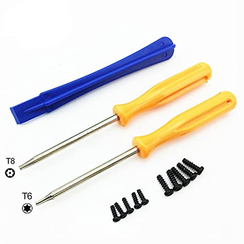 Open Shell Tools Torx T8H T6 Screwdrivers Screws for Install Repair Mod Clean Microsoft Xbox 360 /Xbox One/One Elite/One S/One X Controller