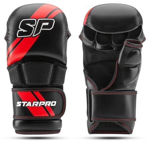 Starpro Lightweight MMA Gloves for Men & Women – Durable Training Gloves for Sparring, Grappling & Bag Work