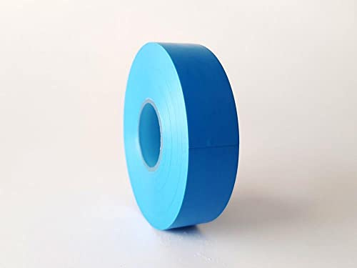 PVC Isolierband 19mm x 33m Isoband Klebeband für Elektriker Bastler in 11 verschiedenen Farben (Hellblau)