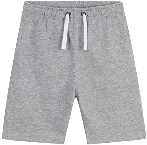 CityComfort Hosen Kinder - Sweat Shorts für Jungen - French Terry Kurze Hose - Shorts mit Elastischem Bund, Größen 5-14 Jahre