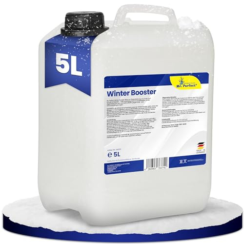 Mr. Perfect® - Effektiver Winter Booster 2x5L | Pool Wintermittel | Winterschutzmittel für Pools | Wintermittel für Pool | Pool Überwinterungsmittel Algizid | Einfache Winter Poolpflege
