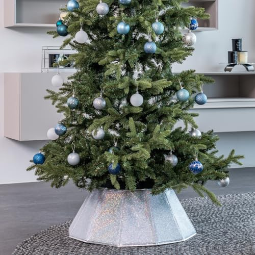 Sparkly Christmas Tree Skirt - Iridescent Christmas Tree Skirt