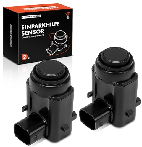 Frankberg 2x Parksensor PDC Sensor Vorne Hinten 3-Polig 1S7j15K859AA | Kompatibel mit Astra G Klasseic Caravan F35, Insignia A Sports Tourer G09, Insignia A G09, Vectra C CC Z02