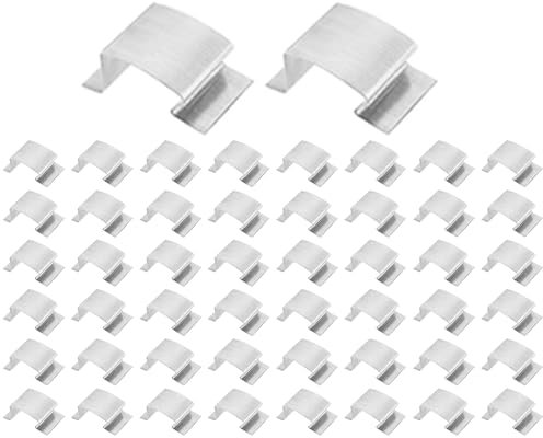 Husoiuy Clips de invernadero – 50 pinzas de jardín – soportes en forma de G para crecimiento de plantas, al aire libre, cercas, orquídeas, chili cultivo