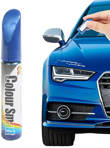 Xibao Reparador Arañazos Coche,Pintura para Coche,Rápida Reparación de Arañazos en Coches,Reparación de Impactos de Piedras y Arañazos en el Coches,Adecuado para la Mayoría de los Automóviles (Azul)