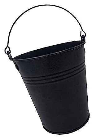 SUPVOX Seau à Graisse pour Gril Jetable pour Barbecue en Extérieur Crochet Intégré, Capacité, Acier Inoxydable Résistant à Haute Température, Accessoire Barbecue Polyvalent
