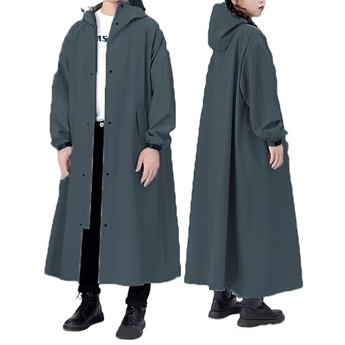 YYKSYDPT Manteau imperméable long, Veste de pluie homme et femme