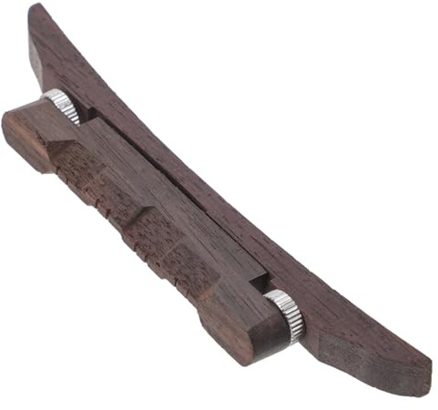 Roosewood Mandolin Bridge Replacement, Adjustable Tone Adjustment Accessory | Professional Instrument Accessory for Smooth Tone Adjustment, High Quality Replacement Part