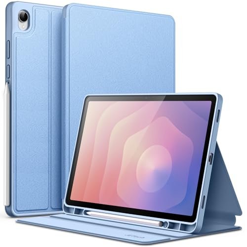 JETech Funda para Samsung Galaxy Tab S11, Azul | Soporte Multiángulo, con S Pen Soporte, Carcasa Protectora Slim, Activación/Reposo Automático