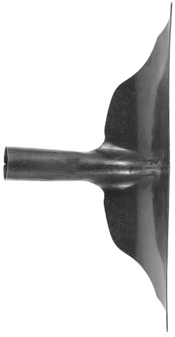 SHINEOFI Pala De Limpieza De Estiércol De Ganado Pala De Jardineria Herramienta De Limpieza Silver