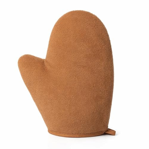 Solbränningshandskar handske brun självbrun applikator brun brun Mitt applikator Dual Sided Tan Applicator Mitt återanvändbara self tan solskyddshandskar för solskydd solskyddskräm