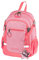 Schneiders 49463-026 -Kinderrucksack Molly Melon, ca. 25 x 35 x 12 cm, Rucksack für Kinder mit 11 Liter Volumen, 3 Fächern, 2 Seitentaschen und Pailletten-Anhänger