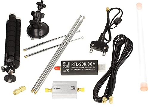 RTL-SDR Blog V3 + LNA Modul + Adapter + Dipol Antennen Set