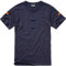 BWuM Bundeswehr Tropenshirt mit Flaggen & Klett, Größe:5 (M), Farbe:Navy Blau