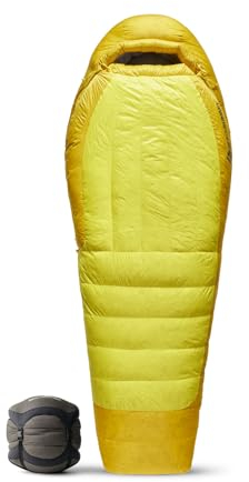 Sea to Summit Alpine -29C/-20F - Daunen-Schlafsack blazing yellow long links