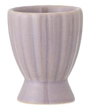 Bloomingville Latina - Huevera (cerámica, 4,5 x 6 cm, 28 ml), diseño de rosa