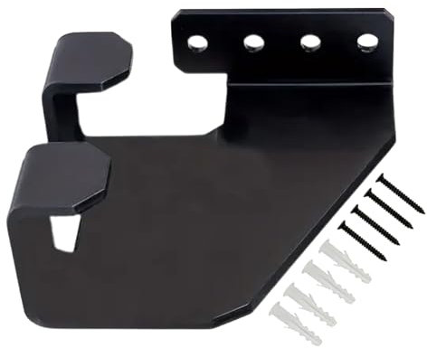 szaluyk Support mural pour tronçonneuse | Organiseur d'outils de jardin en acier au carbone | Porte-outils de garage multifonction pour pot d'huile, scie à main, outil de jardin, tronçonneuse