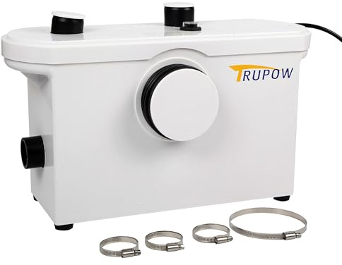 Trupow 600W 110V Macerator Sewerage Pump Waste Water Marine Toilet Bathroom Disposal Laundry