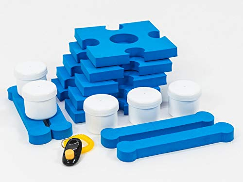 Schnüffel-Set für Hunde, Hundespielzeug, Agility Training, Geruchssinn Training, Hundesport