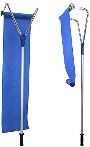 DYJD Pala, rimozione della Neve sul Tetto Strumento di rimozione telescopica Snow Machine 20Ft Tetto Neve Rake Roller Oxford Pala da Neve