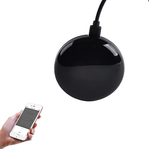 Good Wife Telecomando universale IR Smart TUYA Hub, WiFi intelligente IR (a infrarossi), per automazione domestica, TV, telecomando per funziona con Alexa/Google Home Wi-Fi (2.4 Ghz) (round)