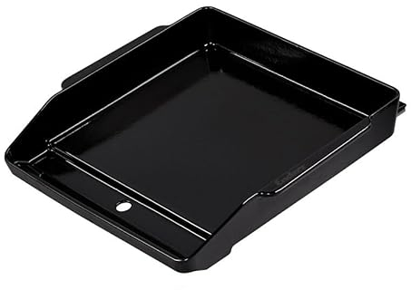 Enders - Piastra in ghisa - Piastra per barbecue Kansas II Pro, Monroe Pro, Colorado 42,5 x 42 x 7 cm - Maniglie, Superficie Liscia, Nero