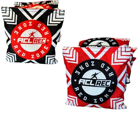 Offizielles Cornhole Set 90x60cm - 2x4 Cornhole Säckchen - EIN offiziell ACL-lizensiertes Set of Cornhole Boards - Sackloch Spiel für Outdoor - Verschiedene Designs erhältlich