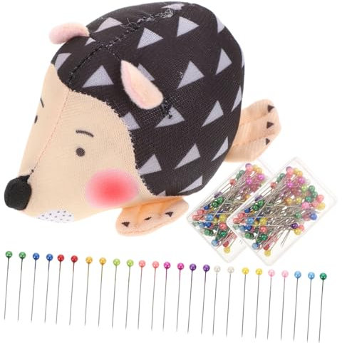 VILLFUL Nadelkissen Hedgehog Form Zum Nähen Mit Pins Für Handarbeiten Und Dekorationen Weich Und Dicht Für Nadelsicherung