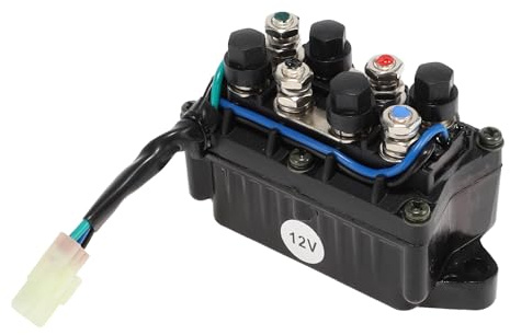 VekAuto Relé Solenoide Cabrestante 12V 8 Terminales Para Arctic Cat 1Pc