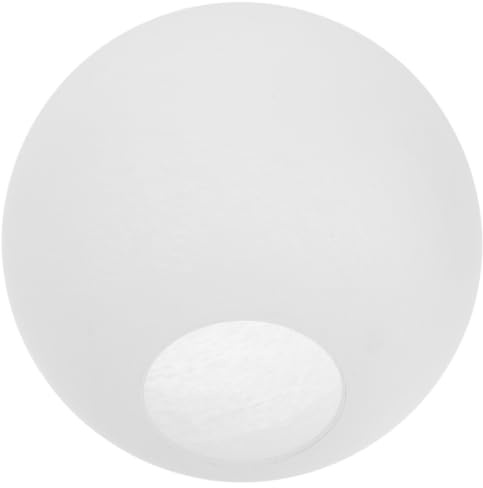 UKCOCO Abat-Jour Globe En Verre 5.91 in Remplacement Pour Suspension Et Lustre Globe Rond Dépoli Couvercle D’Ampoule Pour Luminaire Intérieur 1 Pièce