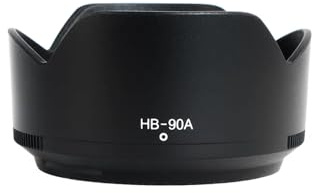 HB90A - Paraluce compatibile con Nikon Z DX 50-250 mm f/4.5-6.3 VR, obiettivo Z 50 mm f/1.8 S, sostituisce HB-90A