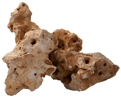 FORTUNATO Rocce Ornamentali da Giardino Versatili, 100-200 mm, Decorative per Aiuole e Vialetti, Confezioni da 10-20 - 25 kg (25, Chilogrammi)